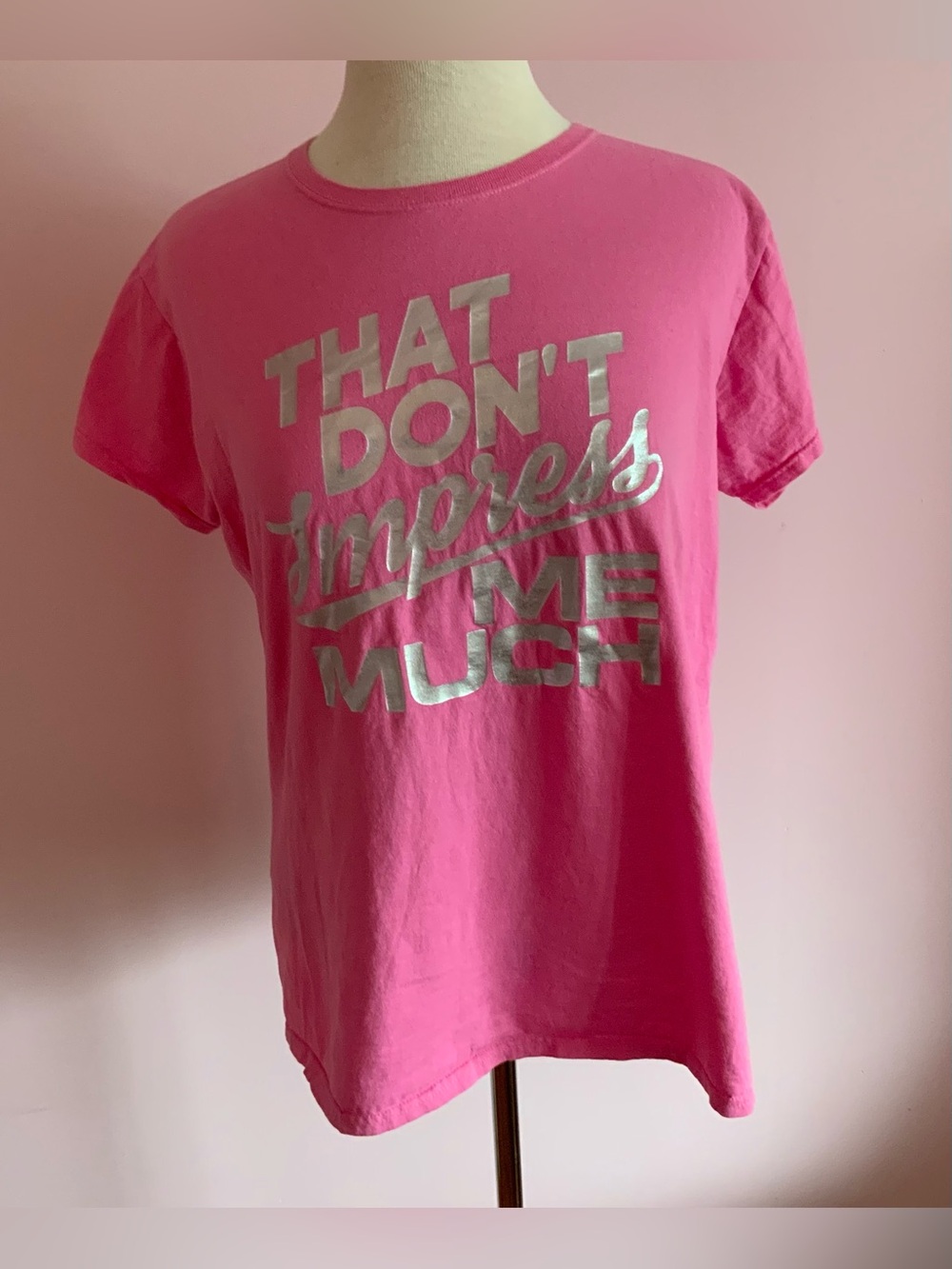 Shania Twain quote Pink Short Sleeve Tee